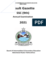 SSC 9TH Gazette 2021