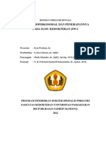 Model Biopsikososial Dan Penerapannya Pada Ilmu Kedokteran Jiwa