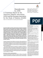 Management of Hyperglycemia ADA EASD 2018