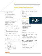 Sequences and Series - Solutions (Exercise-1)