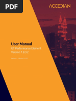 GT v7.8.3.2 Performance Element User Manual