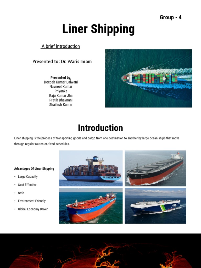 Liner Shipping Final PDF Cargo Freight Transport