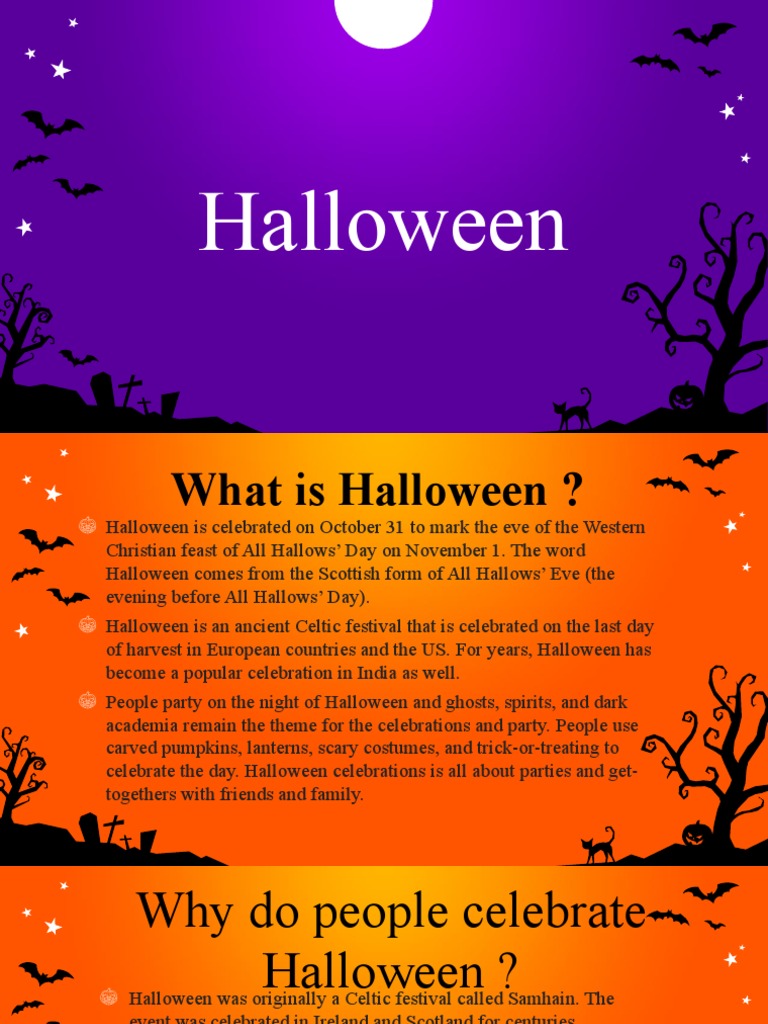 Halloween 2016 SlidesCarnival PDF Halloween Observances Honoring