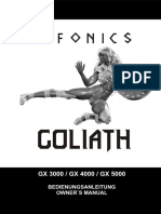 Goliath Manual