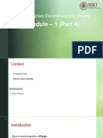 Gauss's Law and Electric Flux Density