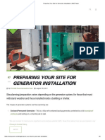 Preparing Your Site For Generator Installation - ADE Power