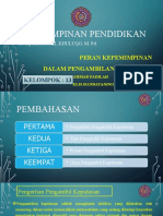 Kel. 13 - Kepemimpinan Pendidikan - Pengambil Keputusan