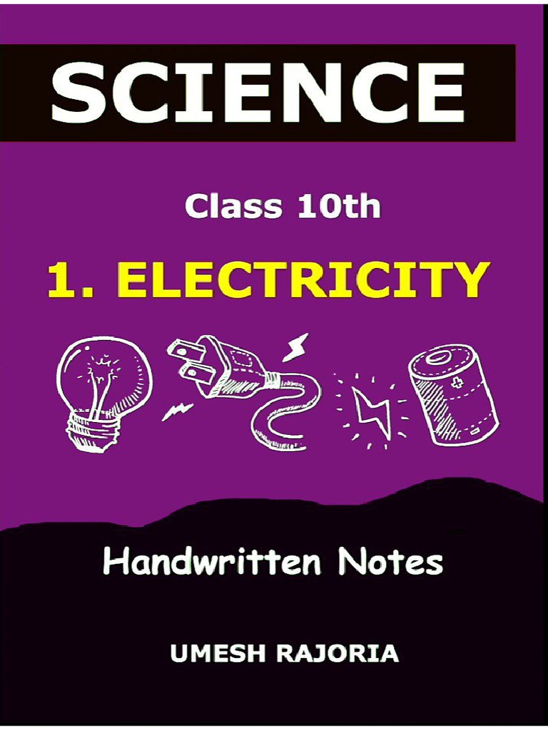 Class 10 Science (Electricity) PDF