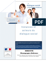 Instances Et Acteurs Du Dialogue Social Dialogue Social (PDFDrive)