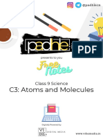 PADHLENOTES - 9 - SCIENCE - CH3-Atoms and Molecules
