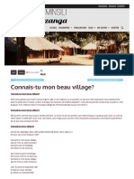 Connais-Tu Mon Beau Village?: Accueil Biographie Publications Blog Me Suivre Acheter