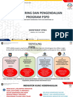 Monitoring Dan Pengendalian Program P3Pd: Sekretariat Cpmu