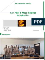 Kiln Heat & Mass Balance Introduction