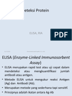 Pertemuan 9. Deteksi Protein ELISA RIA