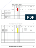 Risk Registry Sample - PUBLIC