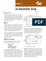 Tech Note Industrial Dehumidifier Sizing Guide Application Note DA111