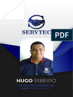 Gerente Comercial Hugo Ribeiro