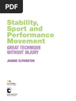 Stability - Sport Science