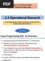 Linear Programming