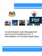 Contaminated Land Management and Control Guidelines No-3 - Remediation of Contaminated Sites