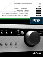 Arcam Diva A90 p90 - Manual