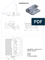 Fixture block design and dimensions