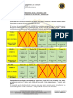 Comunicación Proceso de Matrícula 2023