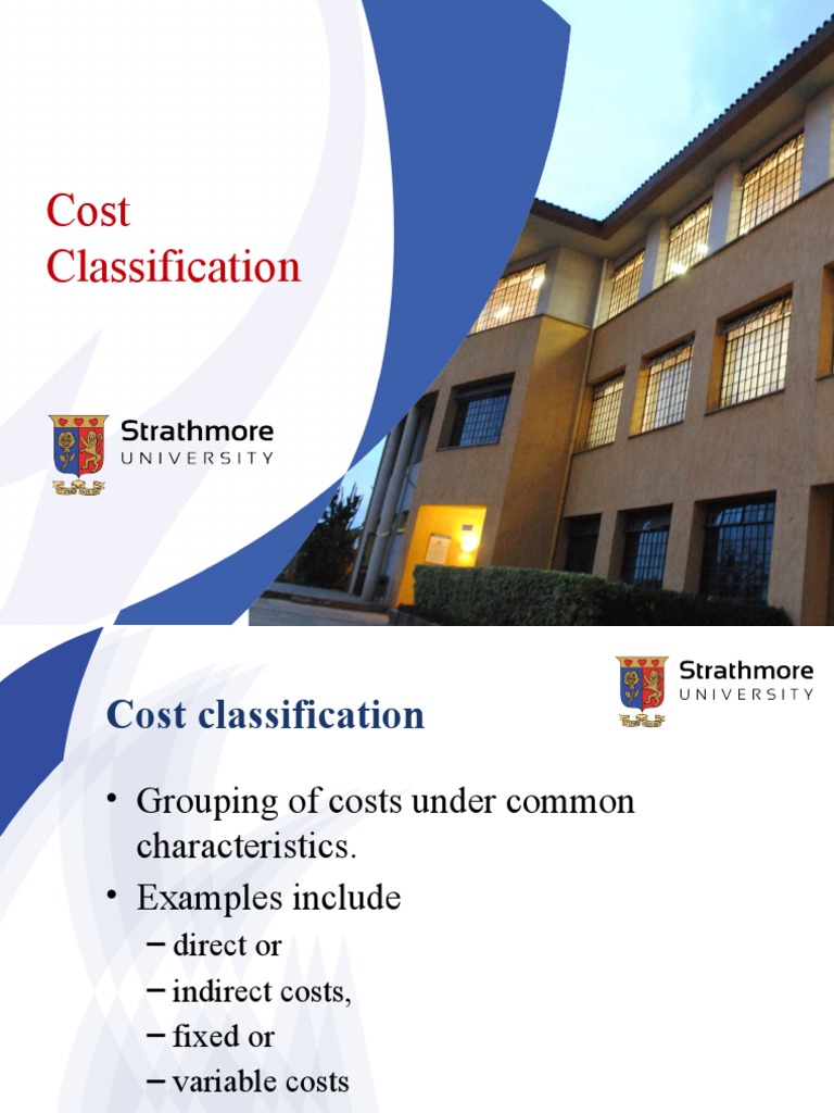 Cost Classification and Analysis Guide | PDF | Cost Of Goods Sold | Cost