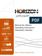 32hl7310h Horizon User Manual BG PL