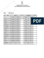 Formulir Penilaian Ujian Tulisan Tahfidz Teluksamak