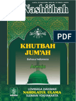Khutbah Jum'at Bahasa Indonesia & Bahasa Jawa - LD PCNU Sleman - 23 September 2022 - Membentuk Ketenangan Jiwa - Achmad Shofi