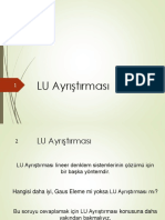 Nummethlab 9 Lu Ayristirma