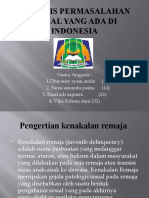 ANALISIS PERMASALAHAN SOSIAL YANG ADA DI INDONESIA