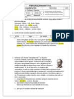 IV Evaluacion Bimestral Segundo-Virtual