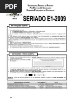ProvaSERIADOE1-2009