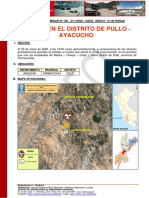 Reporte Preliminar #196 21ene2020 Huaico en El Distrito de Pullo Ayacucho