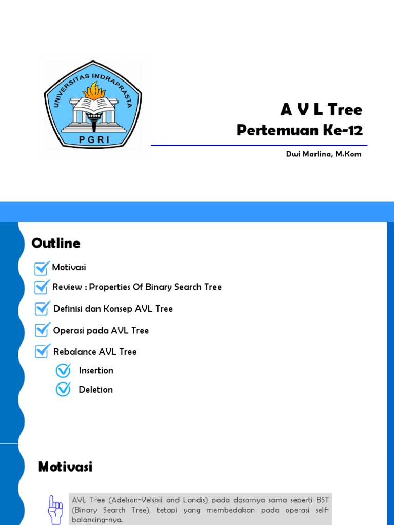 Pengenalan dan Operasi AVL Tree | PDF