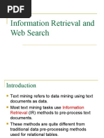 CS583 Info Retrieval