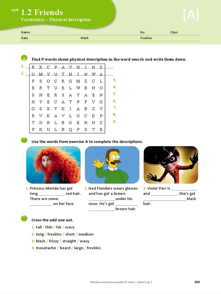 CAP (Vocabulary 2) pp165168 PDF Puzzles Word Puzzles
