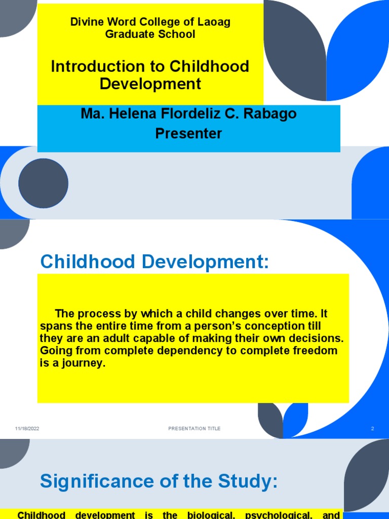 Week 1 PDF Developmental Psychology Child Development