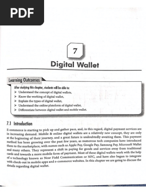 DIGITAL WALLET