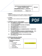 Pets-Dispositivos de Seguridad en Vehiculos Livianos y Pesados Cmpsa