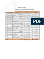 Contoh Jurnal Transaksi