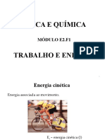 Física e Química: Trabalho e Energia