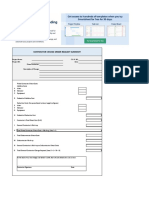 Excel Construction Project Management Change Order Request Summary Template V1