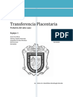 Resumen Transferencia Placentaria