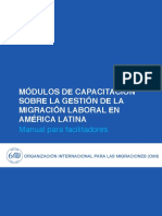 Gestión de La Migración Laboral en América Latina