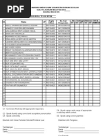 Borang Ulbs English SPM 2011