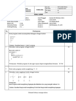 Form Soal UTS Pemrograman 1 TA 2122