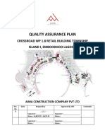 Quality Assurance Plan - WP1.8 Retail Building Township1